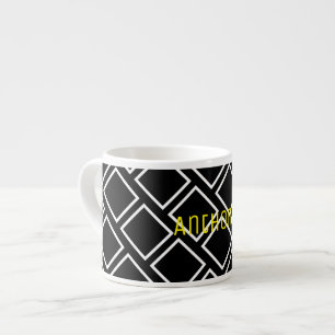 Add Your Name Personalised Espresso Coffee Mug Cup