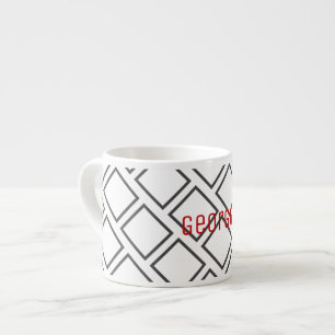 Add Your Name Personalised Espresso Coffee Mug Cup
