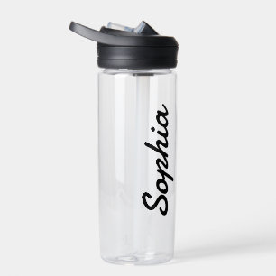 Add Your Name Personalised Name Plastic Water Bottle