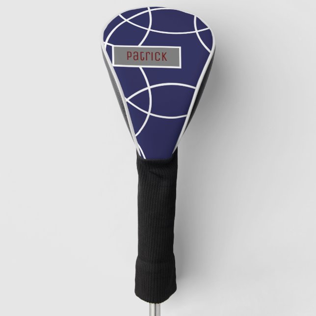 Add Your Name Personalised Patrick Golf Head Cover (Front)