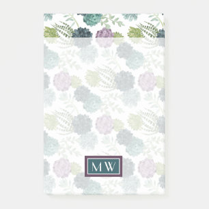 Add Your Name   Plant Happiness Collection Succule Post-it Notes