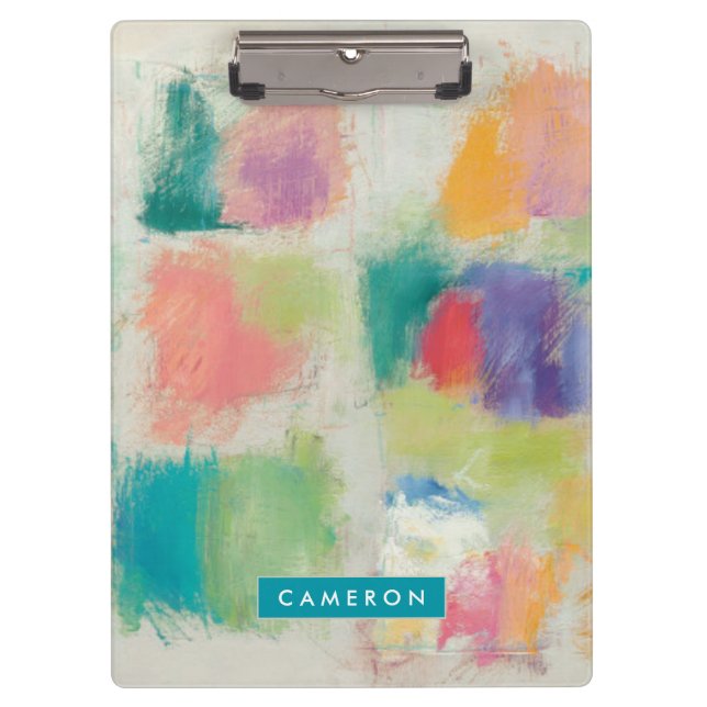 Add Your Name | Popsicles Horizontal Stone Clipboard (Front)