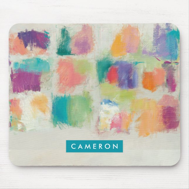 Add Your Name | Popsicles Horizontal Stone Mouse Mat (Front)