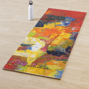 Add Your Name Race Day Yoga Mat