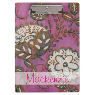 Add Your Name   Radiant Ornament I Clipboard