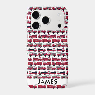 Add Your Name Red Fire truck Personalised
