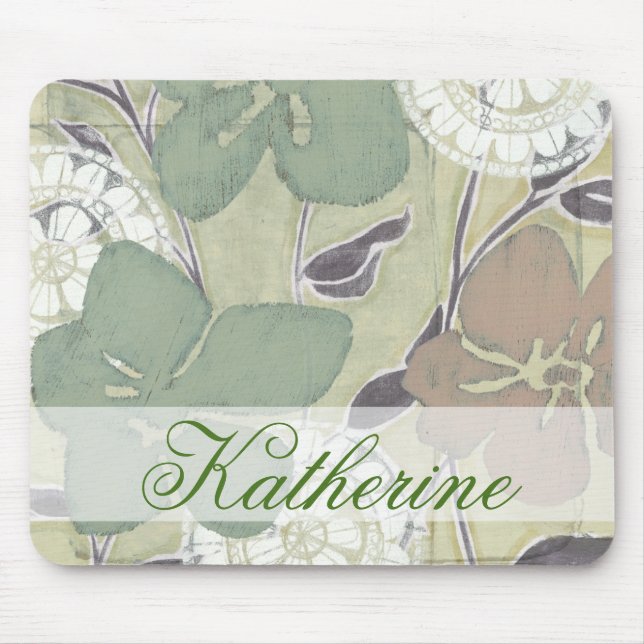 Add Your Name | Serene Pastels II Mouse Mat (Front)