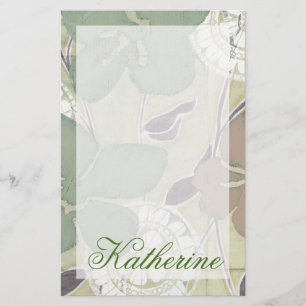 Add Your Name   Serene Pastels II Stationery
