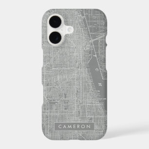 Add Your Name Sketch of Chicago City Map