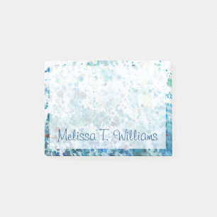 Add Your Name Speckled Sea I Post-it Notes