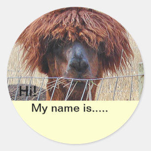 Add Your Name Sticker