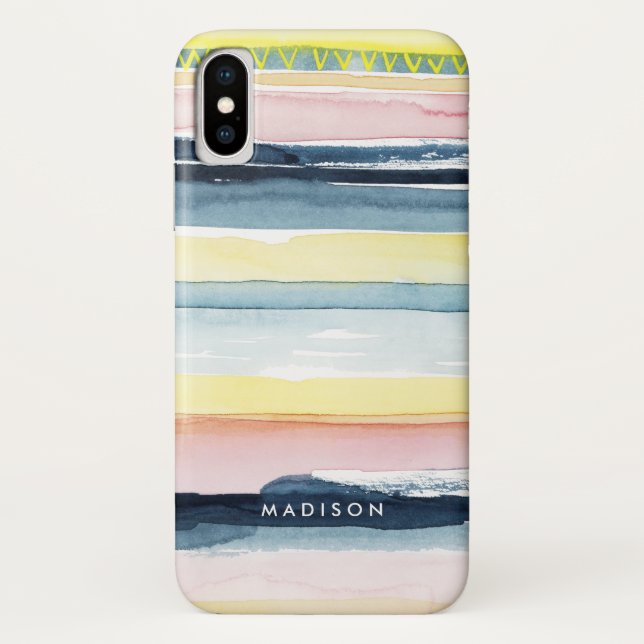 Add Your Name | Sunset Stream I Case-Mate iPhone Case (Back)