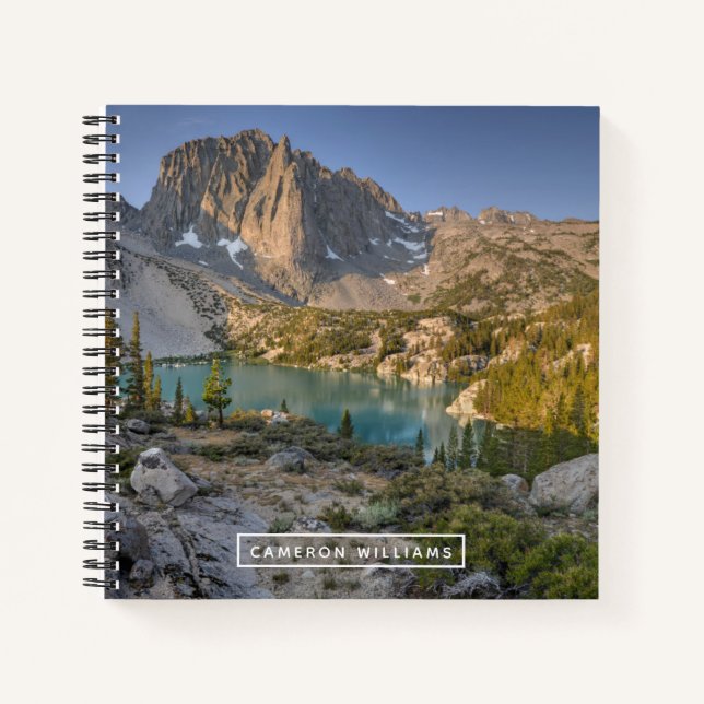 Add Your Name | Temple Crag and Second Lake Notebook (Front)