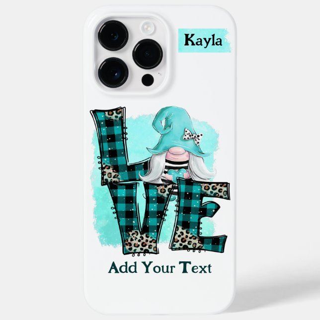 Add Your Name/Text -Apple iPhone 14 Pro Max Case (Back)