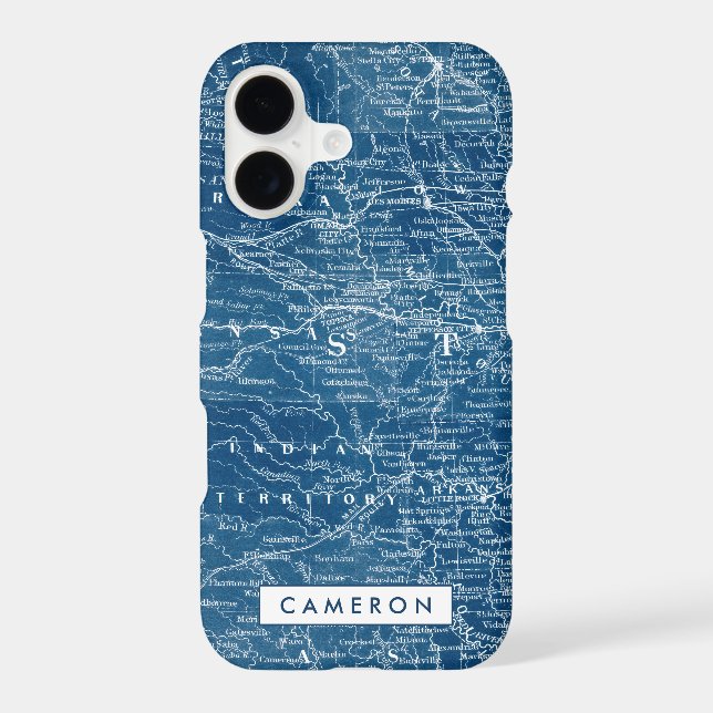 Add Your Name | US Map Blueprint (Back)