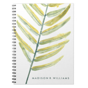 Add Your Name   Verdant Impressions VII Notebook