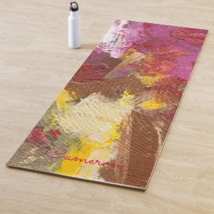 Add Your Name   Walk me Through It Yoga Mat