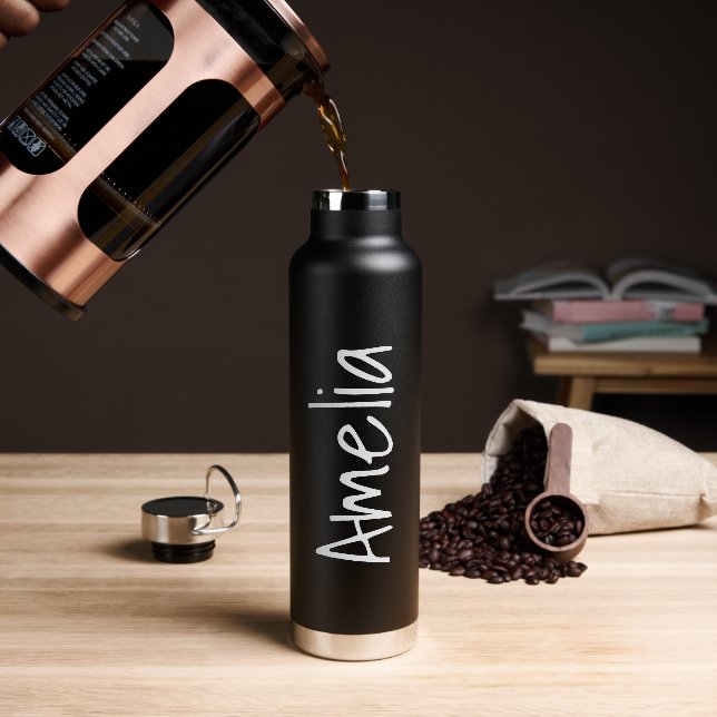 Add Your Name - Water Bottle (Coffee)