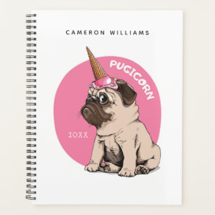 Add Your Name/Year Pugicorn Planner