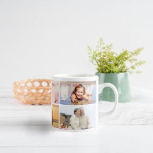 Add Your Own 6 Photo Coffee Mug