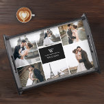Add Your Own | 6 Photo Gallery Personalised Serving Tray<br><div class="desc">6 Photo Gallery Personalised serving tray.</div>