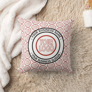Add Your Own Business Personalised Logo Branding Cushion
