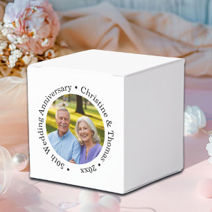 Add Your Own Couple Photo 50th Wedding Anniversary Favour Box