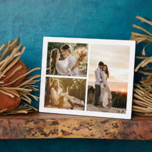 Add Your Own Custom 3 Photo Collage Plaque