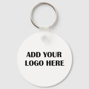 Add Your Own Custom Business Logo To This  Key Ring