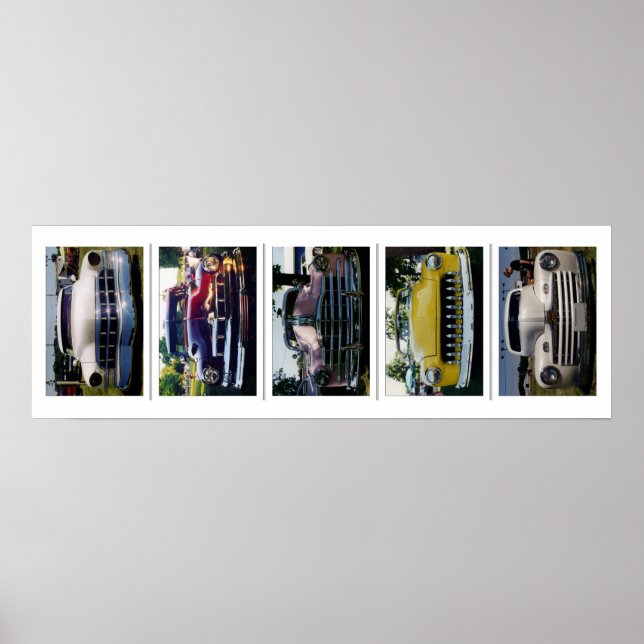 Add Your Own Custom Classic Car Front End Poster (Front)