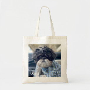 Add your own Custom Photo Animal Dog Simple Tote Bag