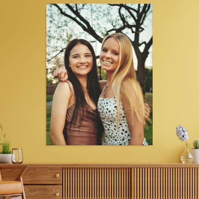 Add Your Own Custom Photo Canvas Print (Insitu(LivingRoom))