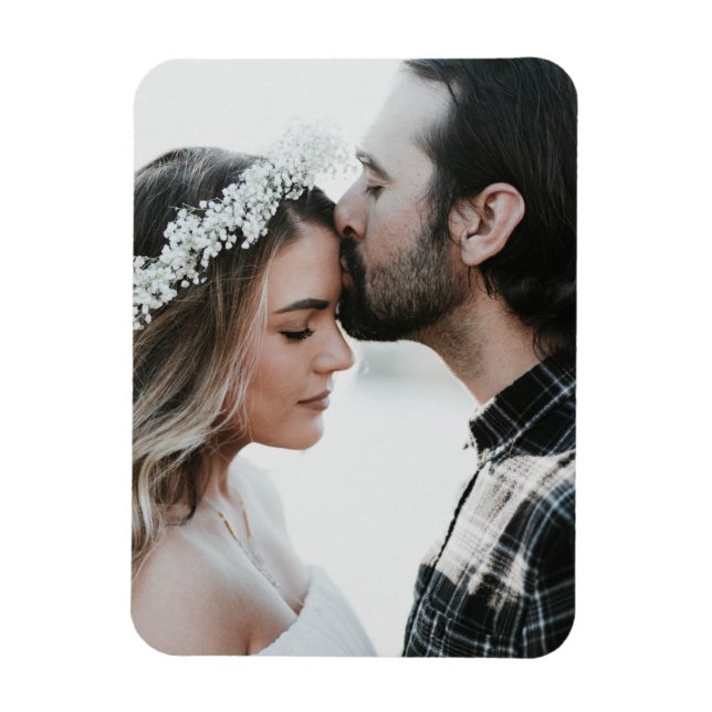 Add Your Own Custom Photo Double Sided   Magnet (Vertical)