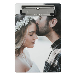 Add Your Own Custom Photo Double Sided   Mini Clipboard