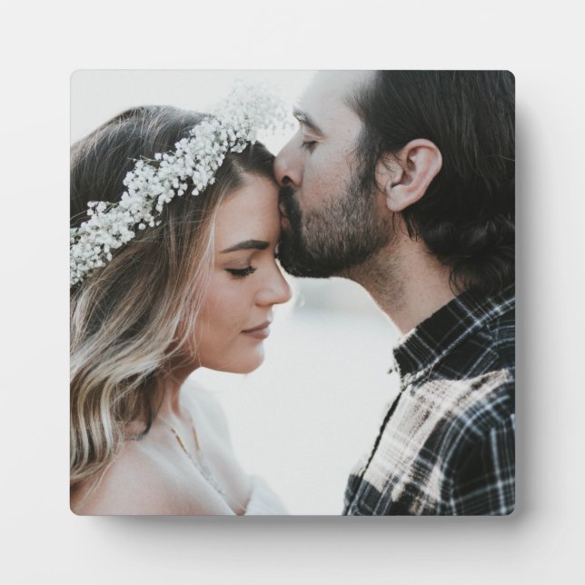 Add Your Own Custom Photo Double Sided   Plaque (Front)