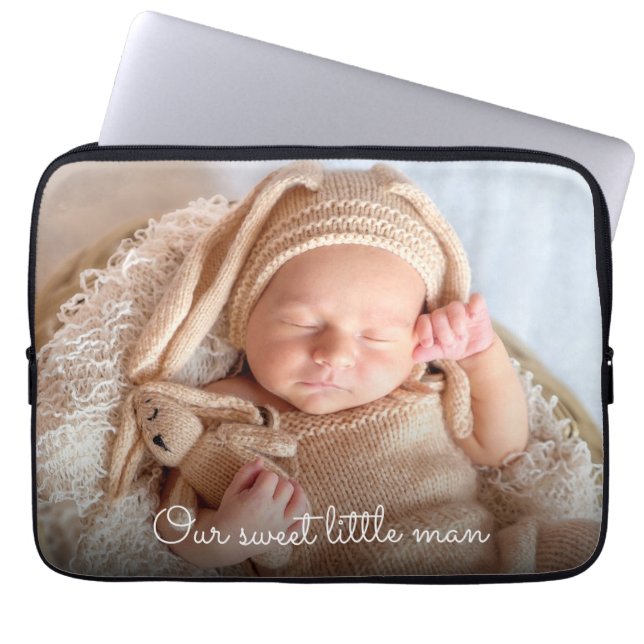Add Your Own Custom Photo Laptop Sleeve (Front)