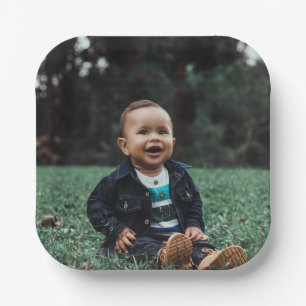 Add Your Own Custom Photo Paper Plate
