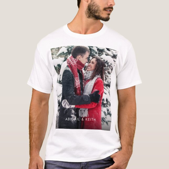 Add Your Own Custom Photo T-Shirt (Front)