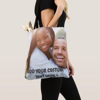 Add Your Own Custom Photo Tote Bag