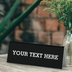Add Your Own Custom Text Here Black and White