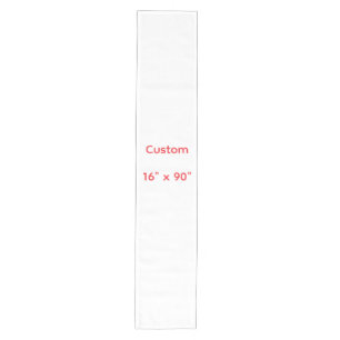 Add Your Own Design 16" x 90" Medium Table Runner