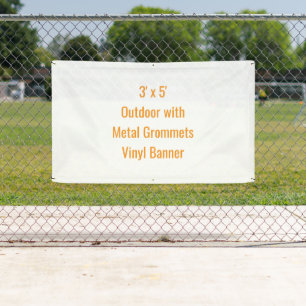 Add Your Own Design 3' x 5' Banner