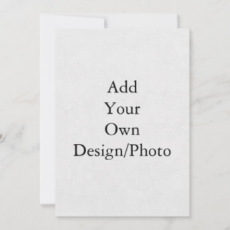 Add Your Own Design/Photo Paper Invitation