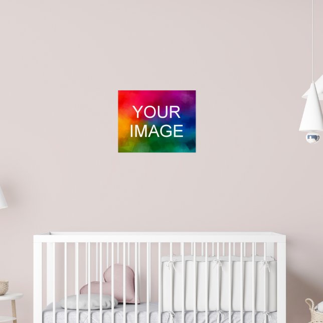 Add Your Own Family Vacation Wedding Event Photo Poster (Nursery 2)