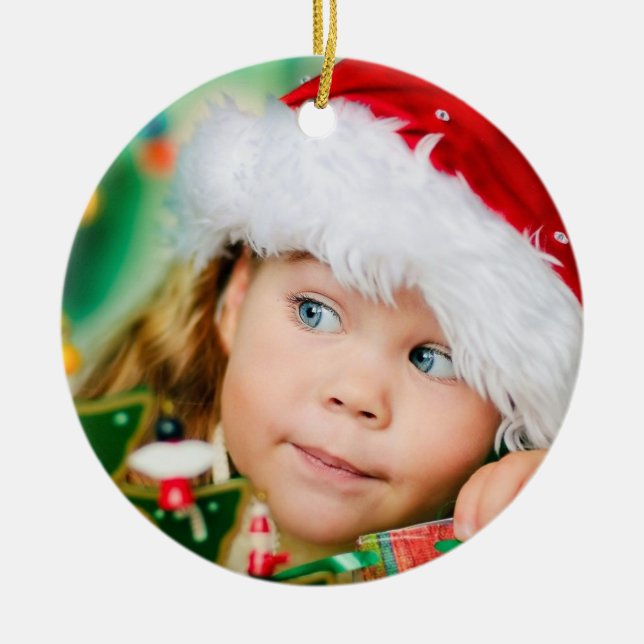 Add Your Own Image - Custom Image Ornament (Front)