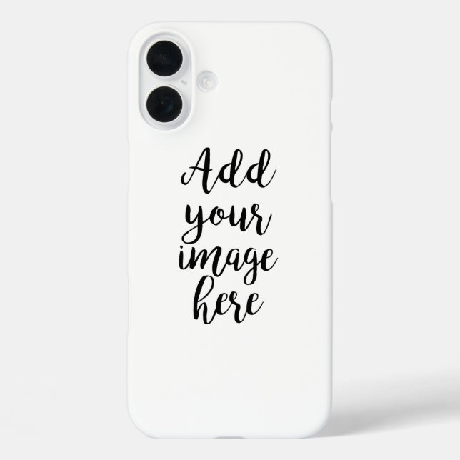 Add your own Image customisable Barely There case (Back)