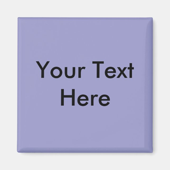 Add Your Own Image Or Text - Customised Magnet (Front)