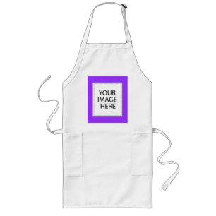 Add Your Own Image Or Text Long Apron