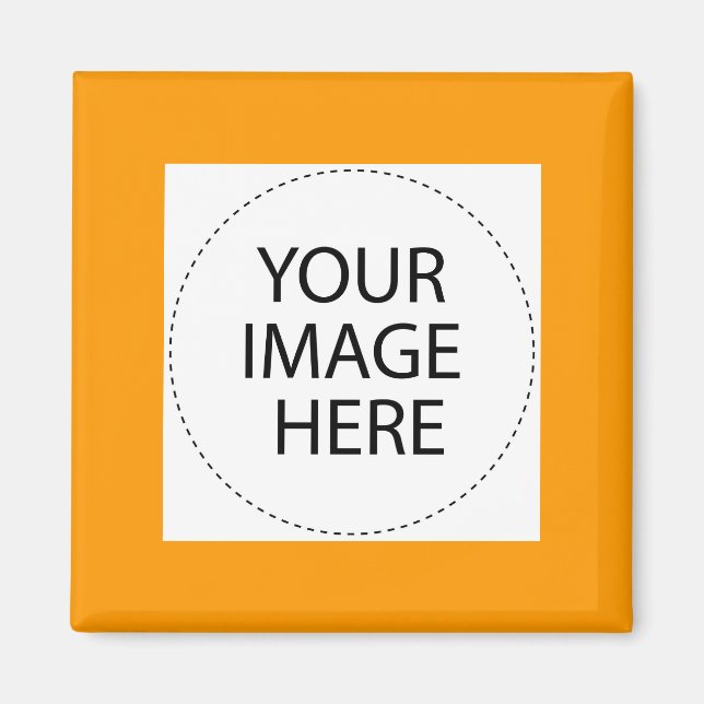 Add Your Own Image Or Text Magnet (Front)