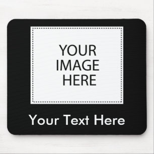 Add Your Own Image Or Text Mouse Mat